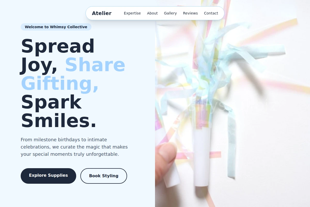 Atelier Party Supplies